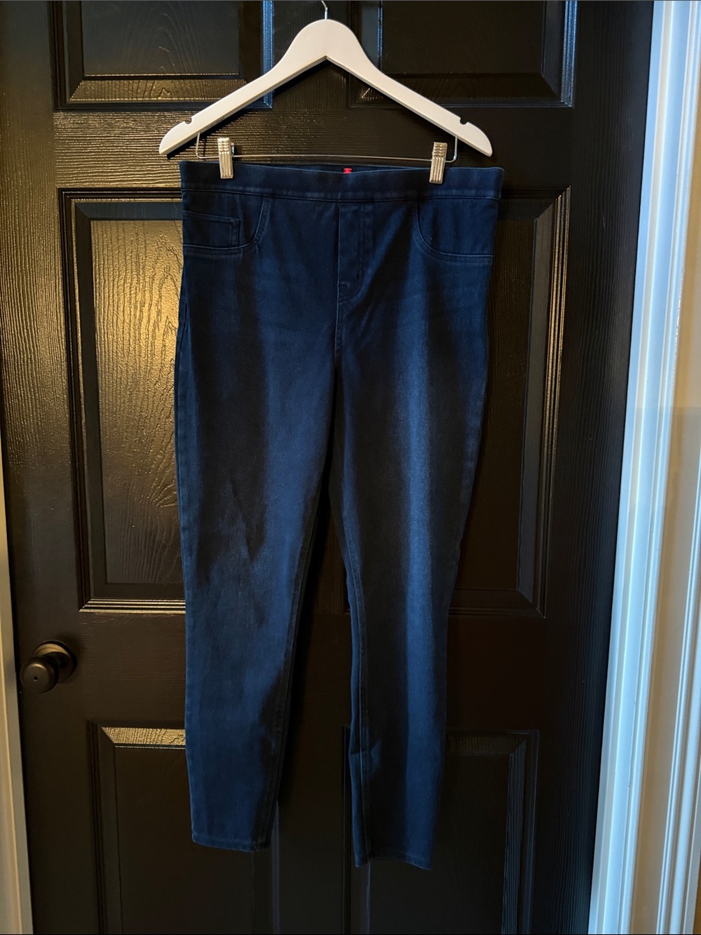 SPANX Women’s Skinny Jeans in Dark Blue